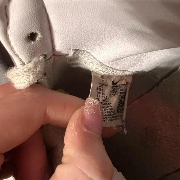 Nike Women's White and Black High-Top Sneakers - Picture 5 of 5